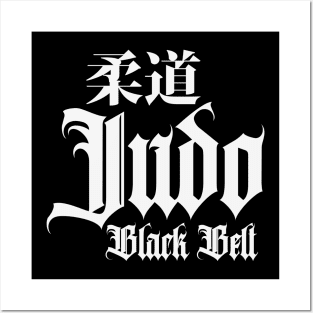 Judo Black Belt Master Posters and Art